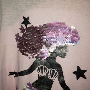 Justice Shirts & Tops - Justice Sequins Mermaid Top F6 Justice Shirts & Tops - Justice Sequins Mermaid Top F6